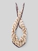 Jake*s Casual Tuch aus reiner Viskose mit Allover-Paisley-Print Ecru