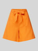 s.Oliver RED LABEL Shorts mit Stoffgürtel Orange