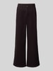 PROHIBITED Flared Cut Cordhose mit Gesäßtaschen Modell 'HERITAGE' Dunkelbraun