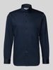 Selected Homme Slim Fit Businesshemd aus Baumwoll-Mix Modell 'FILIP' Dunkelblau