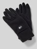 The North Face Handschuhe mit Label-Patch Modell 'FLEESKI' Black