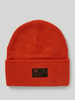 Superdry Beanie mit Label-Patch Modell 'WORKWEAR' Orange