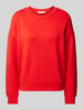 MSCH Copenhagen Sweatshirt met extra brede schouders, model 'Ima Q' Rood