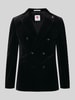 CG - Club of Gents Slim Fit Sakko aus Samt Modell 'Phinix' Black