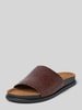 Vagabond Slides in Flecht-Optik Modell 'Effie' Mittelbraun