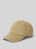 Marc O'Polo Baseballpet met labelstitching Beige