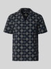 s.Oliver RED LABEL Relaxed Fit Freizeithemd aus reiner Baumwolle Marine