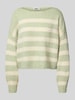 Only Regular Fit Strickpullover mit Allover-Muster Modell 'LAYA' Schilf