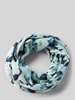 Tom Tailor Loop-Schal mit Allover-Print Marine
