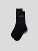 Jacquemus Socken mit Label-Print Schwarz