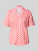 Christian Berg Woman Pyjamabovendeel met knoopsluiting Roze