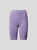 Marc Jacobs High Waist Shorts mit Label-Stitching Lila
