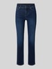 Liu Jo White Slim Fit Jeans mit Eingrifftaschen Dunkelblau
