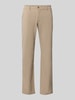 MCNEAL Slim Fit Hose mit Gesäßtaschen Sand