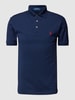 Polo Ralph Lauren Poloshirt mit Logo-Stitching Marine