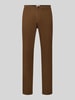 JACK & JONES Chino met steekzakken model 'MARCO' Donkerbruin