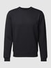 Blend Sweatshirt mit Label-Print Black