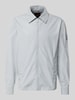 BOSS Orange Regular Fit Overshirt aus reiner Baumwolle Modell 'LUTTI' Eisblau