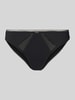 BOSS Panty mit Spitzen-Einsatz Black