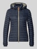 camel active Regular Fit Steppjacke mit Reißverschlusstaschen Dunkelblau