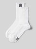 HUGO Socken mit Label-Patch im 2er-Pack Weiss