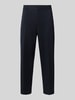 Zuitable Straight Fit Stoffhose mit Viskose-Anteil Modell 'Glen' Marine