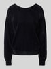 Tom Tailor Denim Regular Fit Strickpullover mit feinem Angora Garn Black