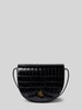 Lauren Ralph Lauren Handtasche aus Rindsleder mit Label-Applikation Black