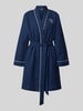 Lauren Ralph Lauren Regular Fit Bademantel aus Baumwoll-Mix Dunkelblau