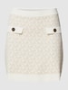 MICHAEL Michael Kors Rock mit Allover-Muster Modell 'DOT' Offwhite