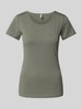 Soyaconcept T-Shirt mit Rundhalsausschnitt Modell 'PYLLE' Khaki