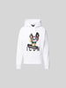 Dsquared2 Oversized Hoodie aus Baumwolle Weiss