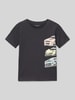 Tom Tailor Regular Fit T-Shirt mit Motiv-Print Graphit