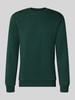 ONLY & SONS Bluza o kroju regular fit z mieszanki bawełny model 'CERES' Ciemnozielony