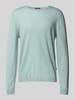 MAERZ Muenchen Gebreide pullover van scheerwol, model 'ON SUMMER' Mintgroen