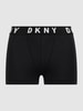 DKNY Onderbroek met logo in band  Zwart