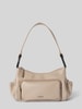 HUGO Tas met hengsel en afneembare schouderband, model 'BEL 2.0' Beige