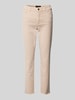 Marc Cain Slim Fit Jeans im 5-Pocket-Design Beige