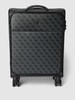 Guess Koffer mit Allover-Logo-Muster Anthrazit