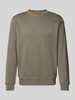 BOSS Orange Sweatshirt mit Label-Patch Modell 'Westart' Mint