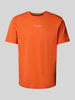 Marc O'Polo Regular fit T-shirt van puur katoen Oranje