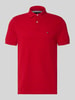 Tommy Hilfiger Koszulka polo o kroju regular fit z mieszanki bawełny Czerwony