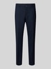 SELECTED HOMME Broek met persplooien Marineblauw