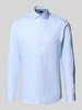 OLYMP No. Six Super Slim Fit Business-Hemd mit Kentkragen Modell 'Royal' Bleu