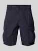 Napapijri Loose Fit Cargoshorts mit Logo-Stitching Modell 'NOTO 2.0' Marine