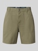 Barbour Regular fit chino-shorts van puur katoen model 'SHERBURN' Olijfgroen