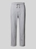 Jack & Jones Regular fit sweatpants met tunnelkoord, model 'KANE BRADLEY' Lichtgrijs gemêleerd