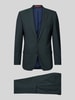 Roy Robson Slim Fit Anzug aus Schurwoll-Mix mit Pin am Revers Dunkelgruen