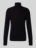 FTC-Cashmere Kaschmirpullover mit Rollkragen Black