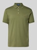 Polo Ralph Lauren Regular fit poloshirt met labelstitching Olijfgroen